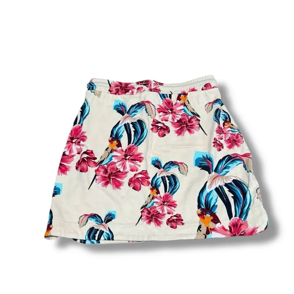 Holly & Whyte Women's‎ Floral Print Drawstring Skirt Size Small 28 x 17